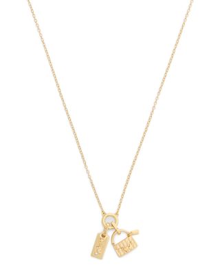 Signature Charm Pendant Necklace, 20-22"