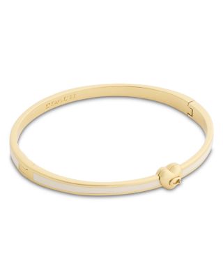 Signature C Heart Bangle Bracelet