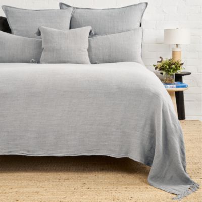 Montauk Linen Bed Blanket, Queen