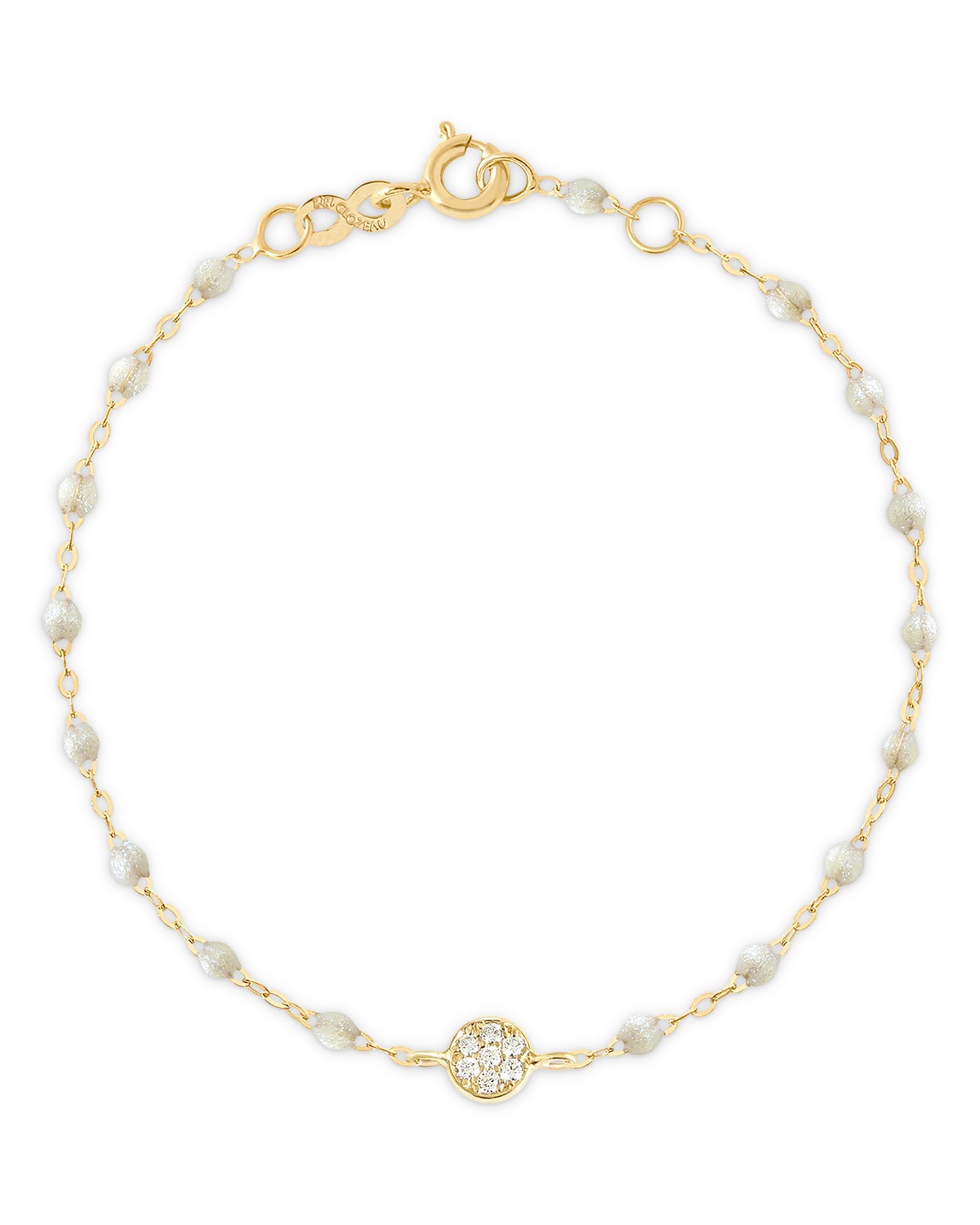 18K Yellow Gold Classic Puce Diamond Bracelet