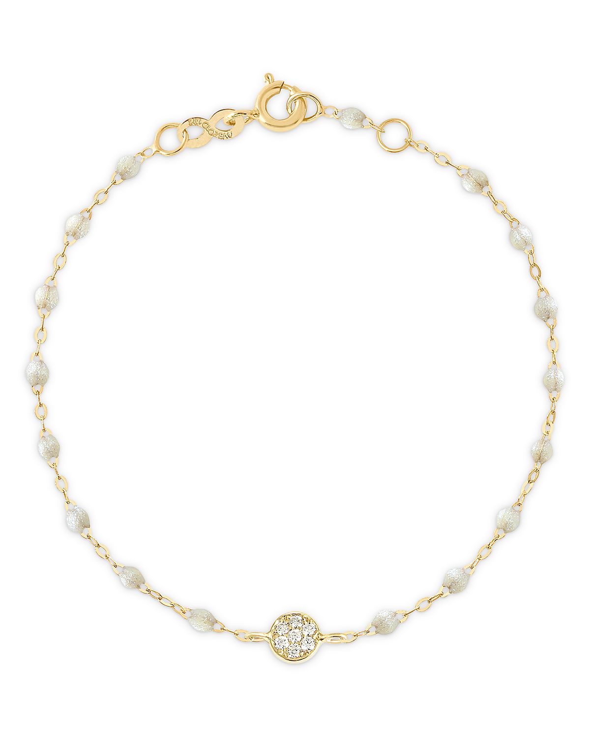 Gigi Clozeau 18K Yellow Gold Classic Puce Diamond Bracelet