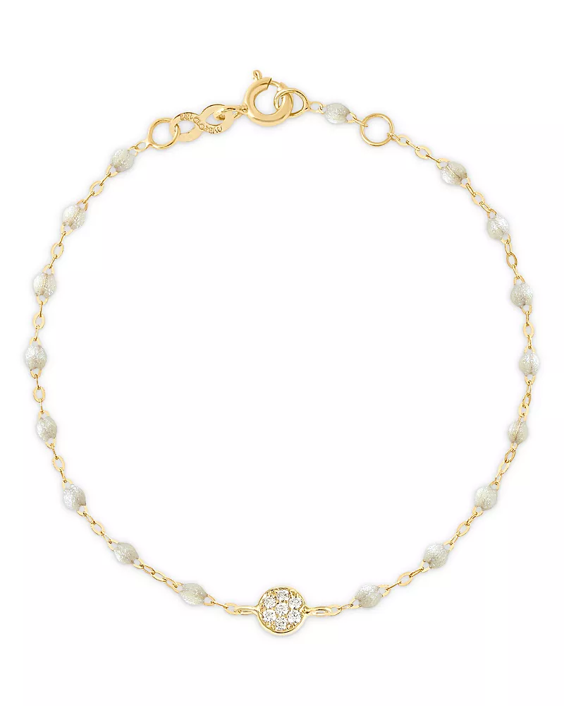 Gigi Clozeau 18K Yellow Gold Classic Puce Diamond Bracelet