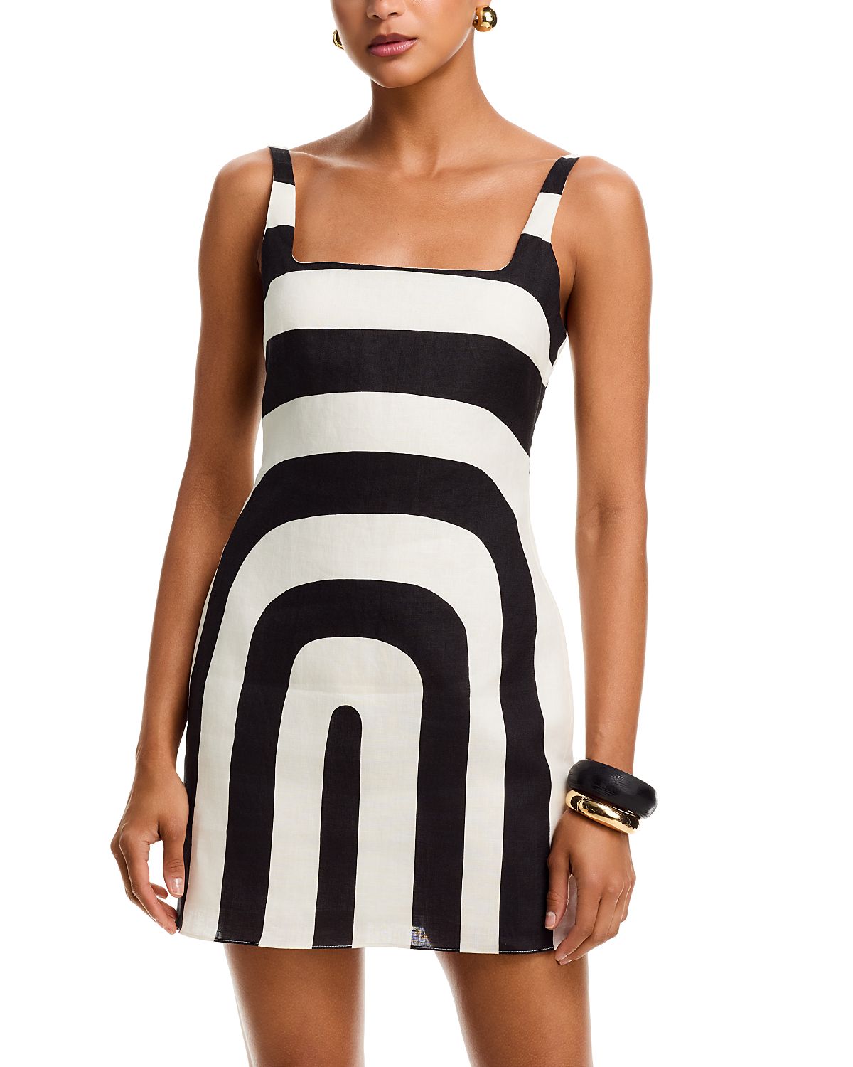 Cala de la Cruz Siela Linen Mini Dress
