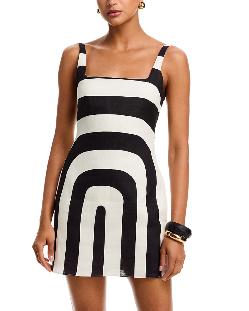 Cala de la Cruz Siela Linen Mini Dress