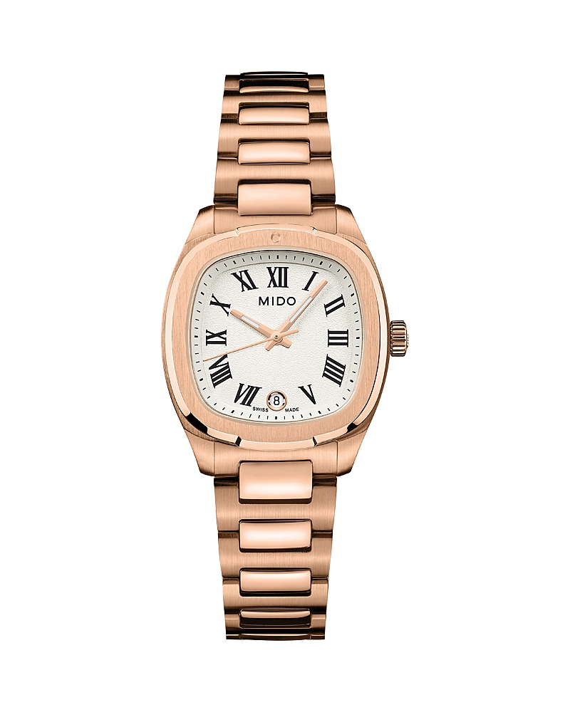 Mido Multifort Tv 28 Quartz Watch, 28mm x 28mm