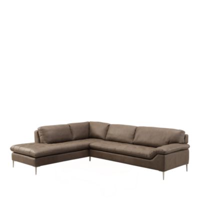 Corsica 2-Piece Leather Sectional