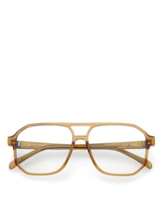 Unisex Aviator Billie Blue Light Reading Glasses, 58mm