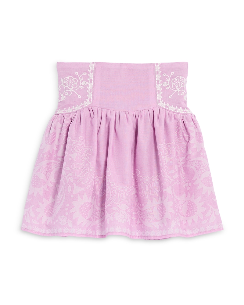 Aqua x Agua Bendita Girls' Embroidered Skirt, Little Kid, Big Kid - Exclusive