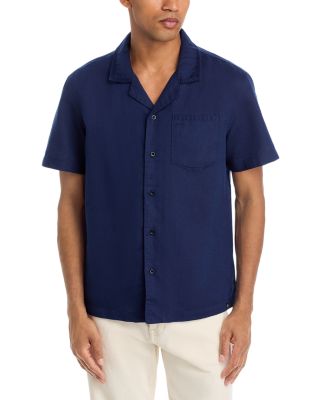 Relaxed Fit Camp Collar Shirt