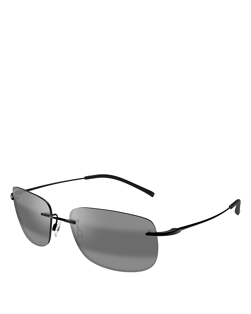 Maui Jim Ohai Rectangular Sunglasses, 60mm
