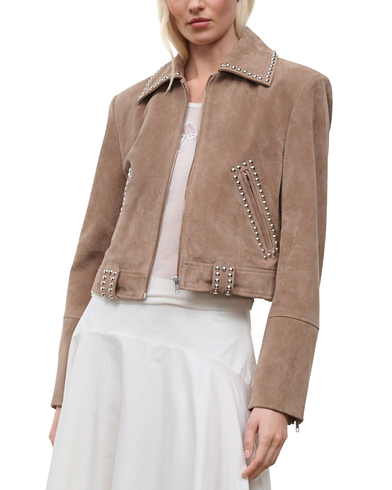 Staud Suede Jacket