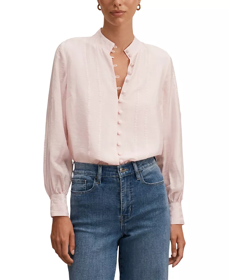 Ever New Women's Astra Lace Trim Blouse