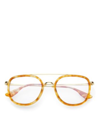Freyrs Eyewear Unisex Round Weston Blue Light Reading Glasses, 50mm In Brown