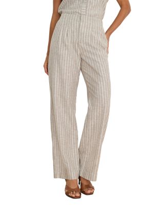 Lenox Wide Leg Striped Pants 