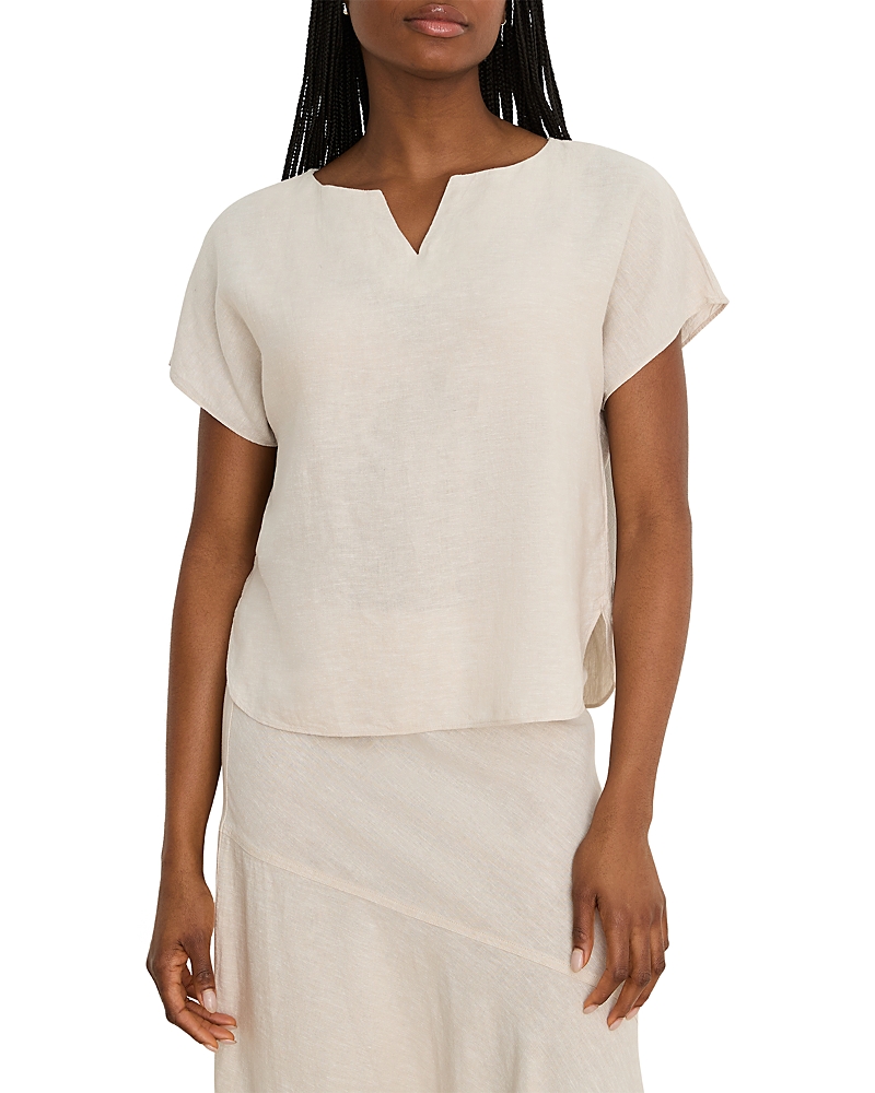 Nic+zoe Rumba Split Neck Tee