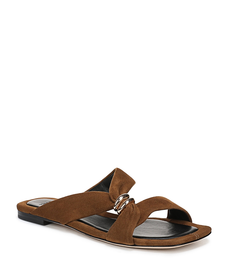 Vince Women's Vilma Leather Slide Sandals
