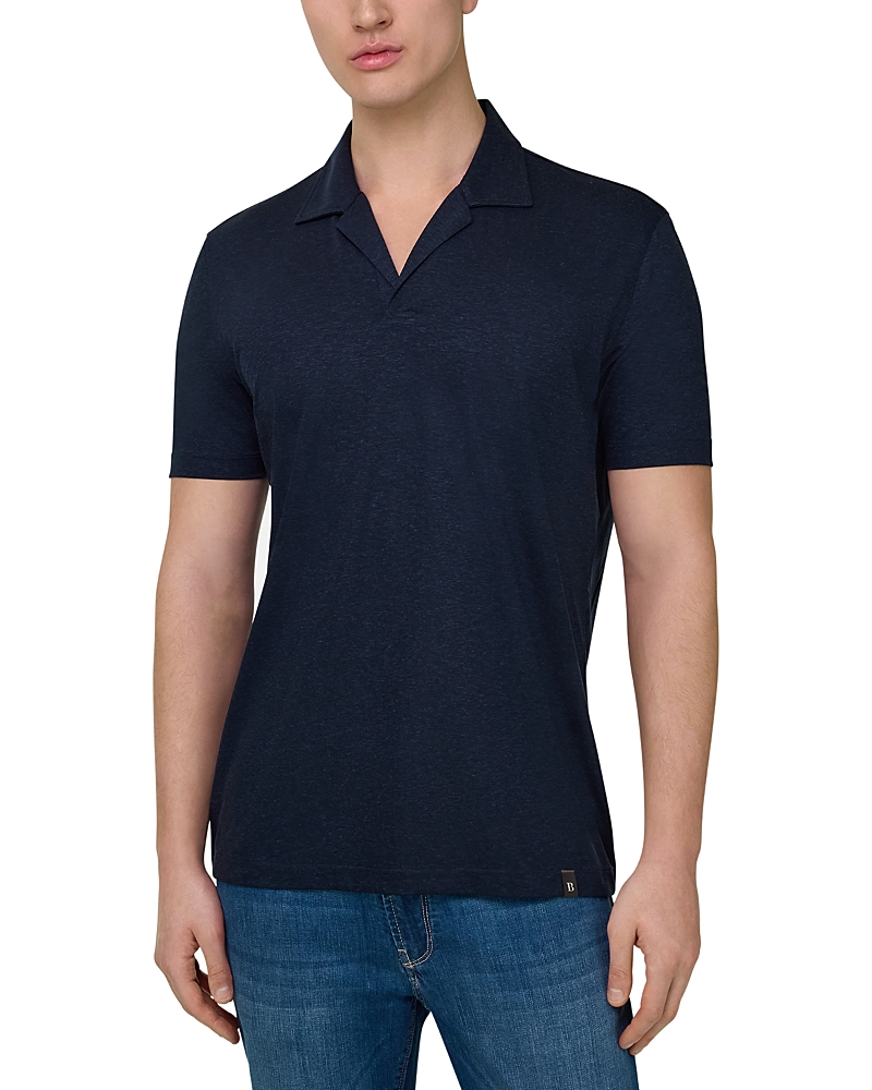 Boggi Milano Linen Blend Polo Shirt