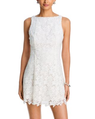 White Lace Dresses - Bloomingdale's