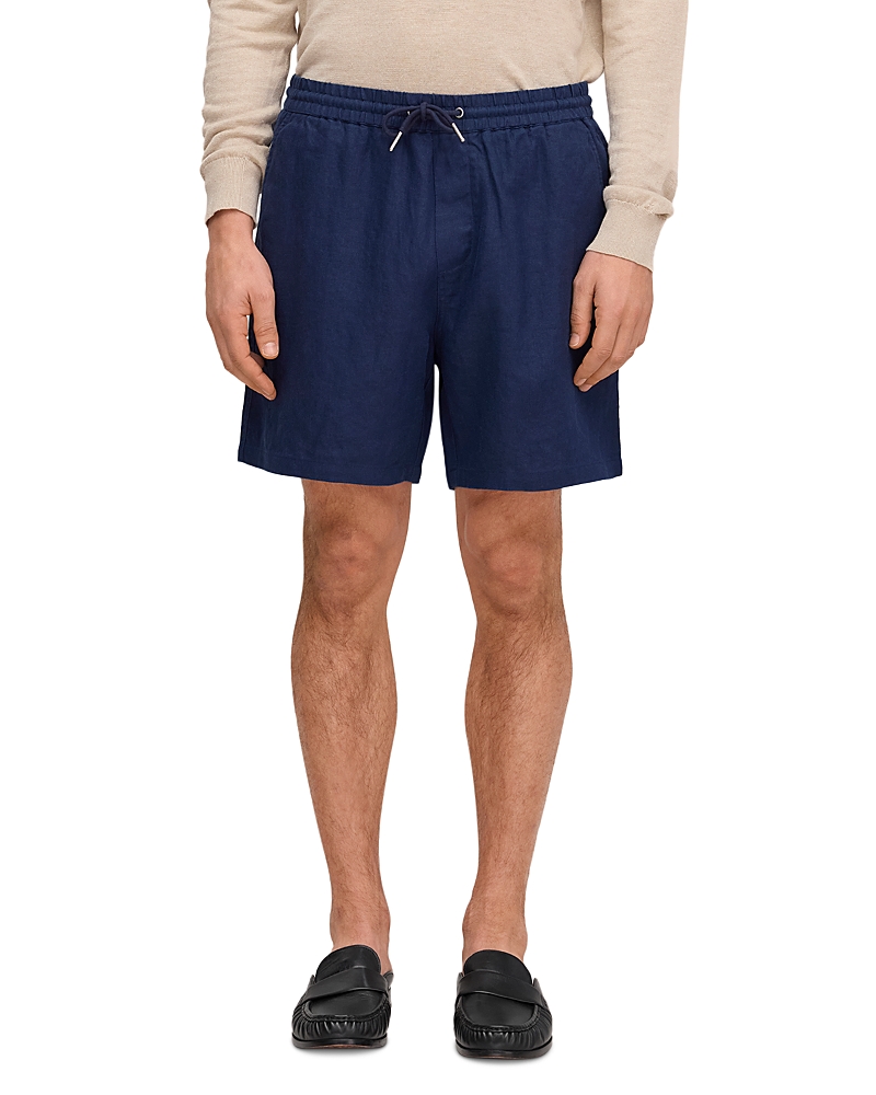 NN07 Gregor 1454 Relaxed Fit Linen Shorts