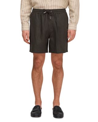 Nn07 Gregor 1454 Relaxed Fit Linen Shorts