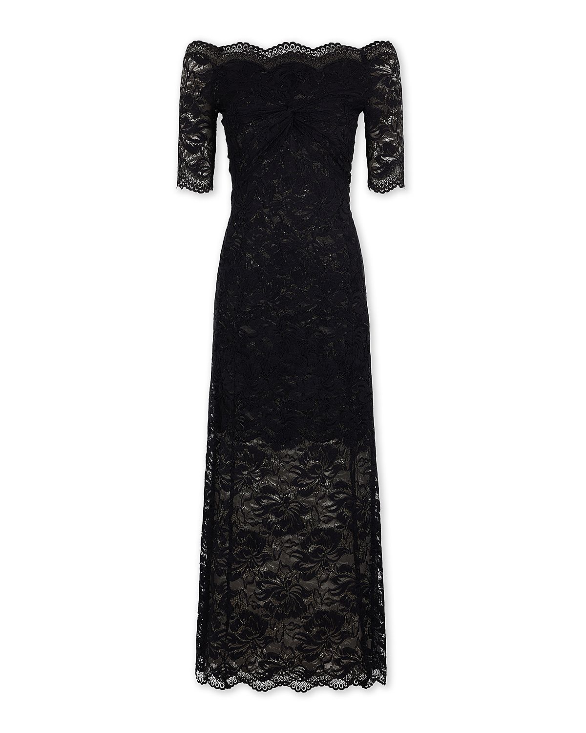Rabanne Lace Off Shoulder Dress