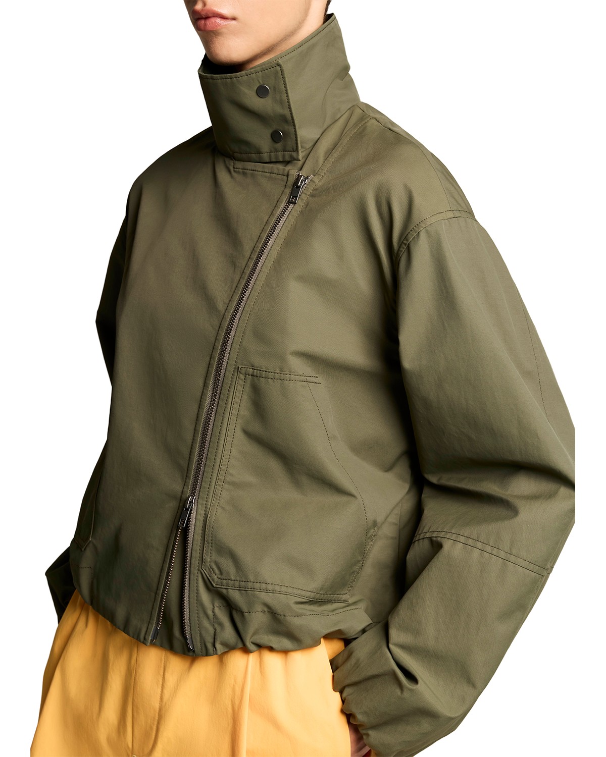 Sculpted Parachute Jacket