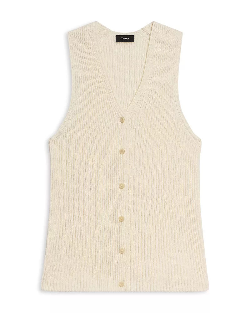 Theory Cardigan Sweater Vest