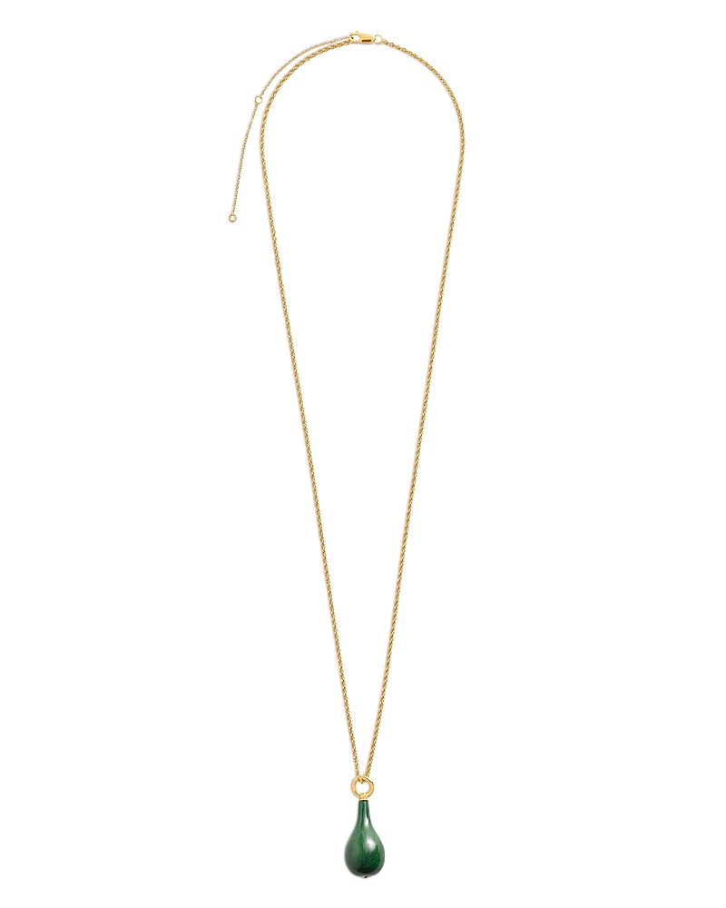 Toteme Jade Pendant Necklace, 11.81-15.74