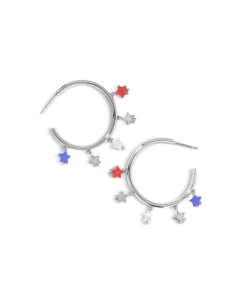 Kendra Scott Camila Star Charm Hoop Earrings