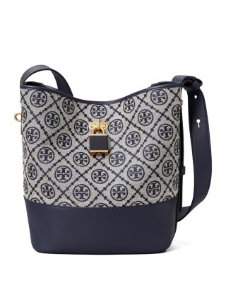 Lock Slim T Monogram Bucket Bag