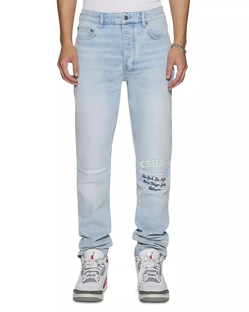 Ksubi Chitch Kstellar Effect Slim Fit Jeans
