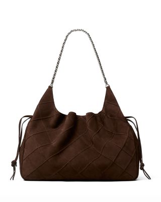 Fleming Large Suede Tote
