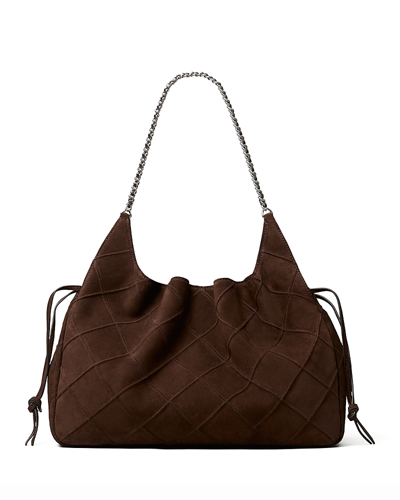 Tory Burch Fleming Large Suede Tote
