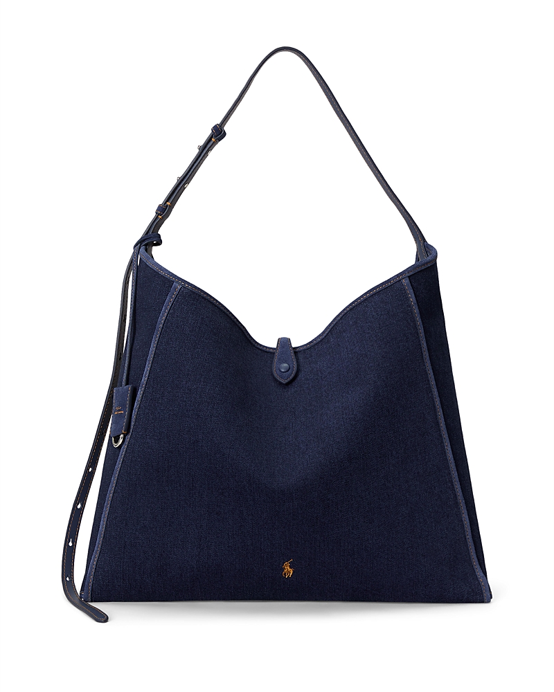 Polo Ralph Lauren Polo Play Denim Messenger Tote