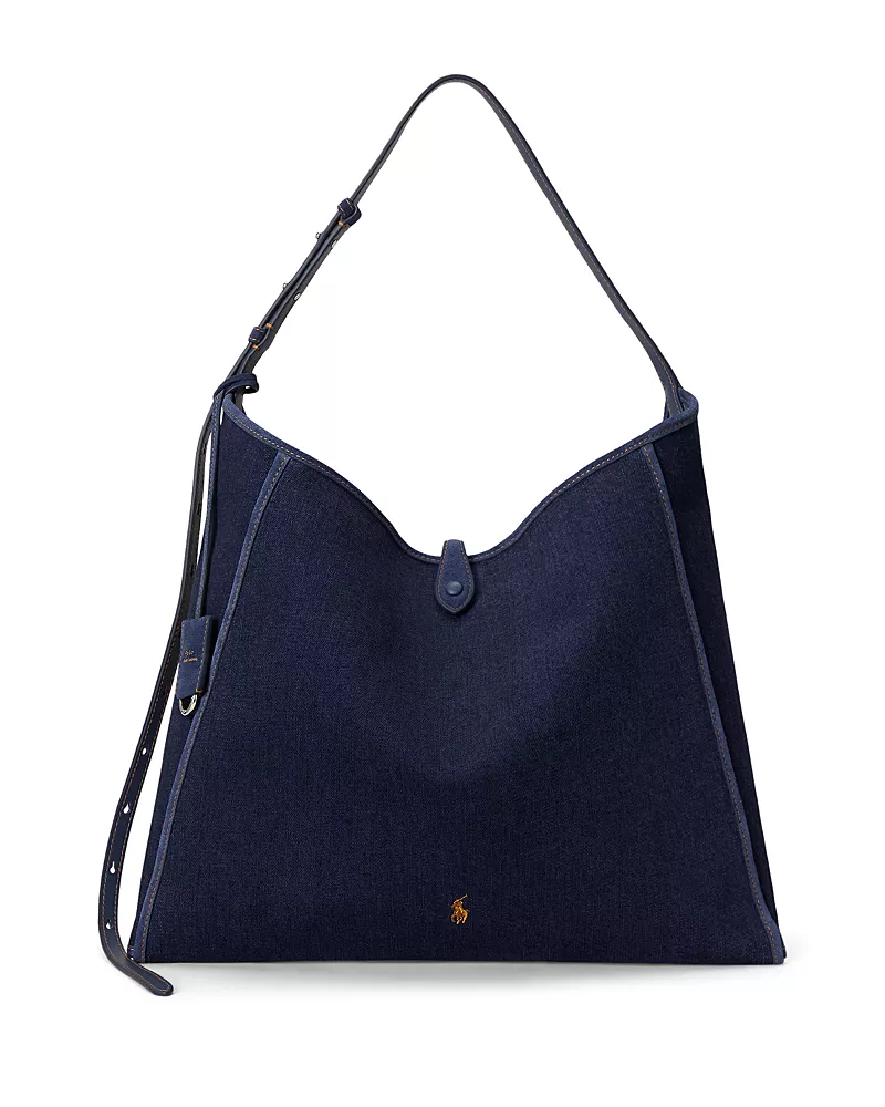 Polo Ralph Lauren Polo Play Denim Messenger Tote