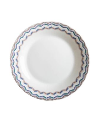  Zig Zag Soup Plate, Set of 2