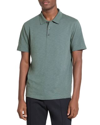 Bron Polo in Cosmos Slub Cotton