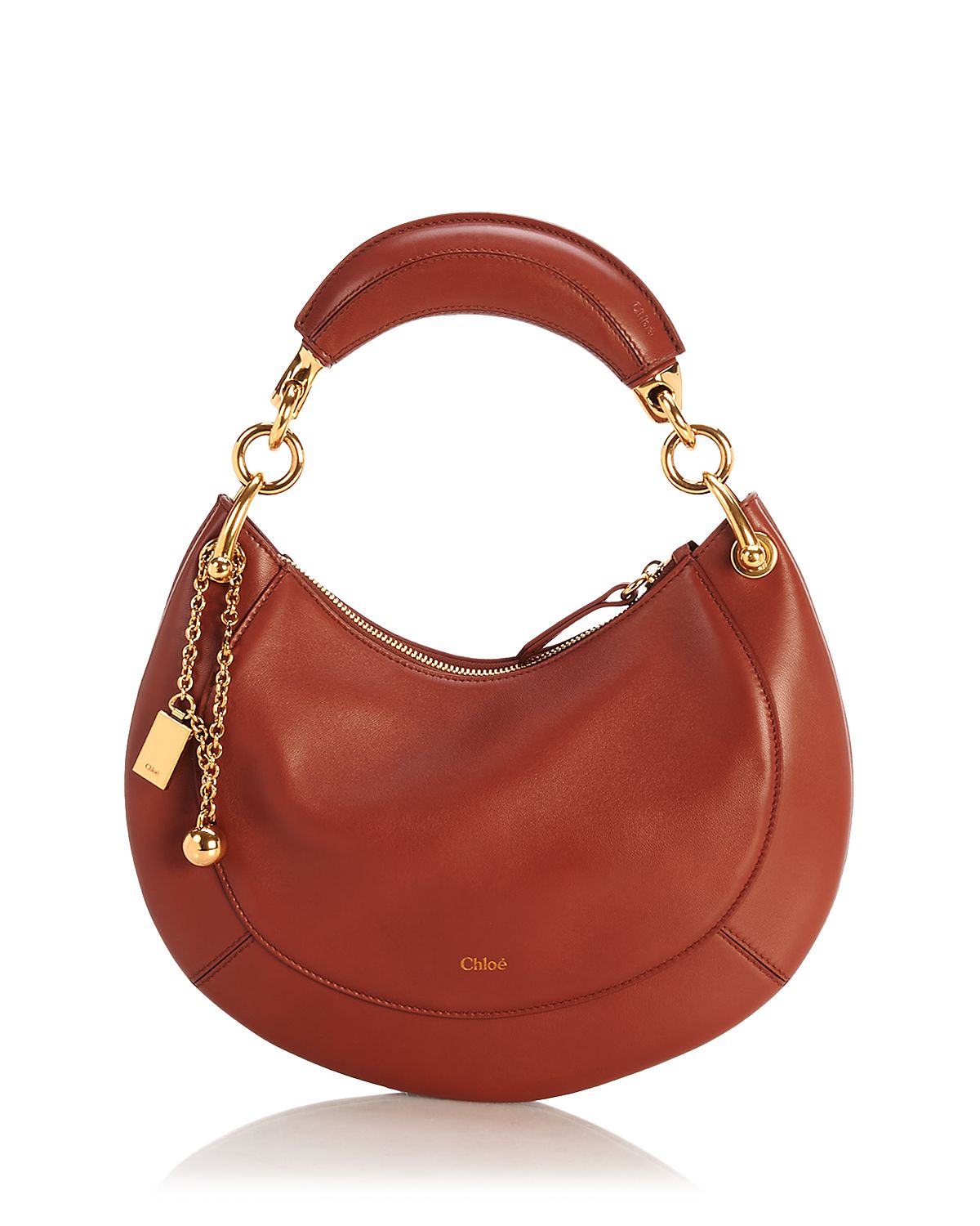 Chloe Banana Small Leather Handbag