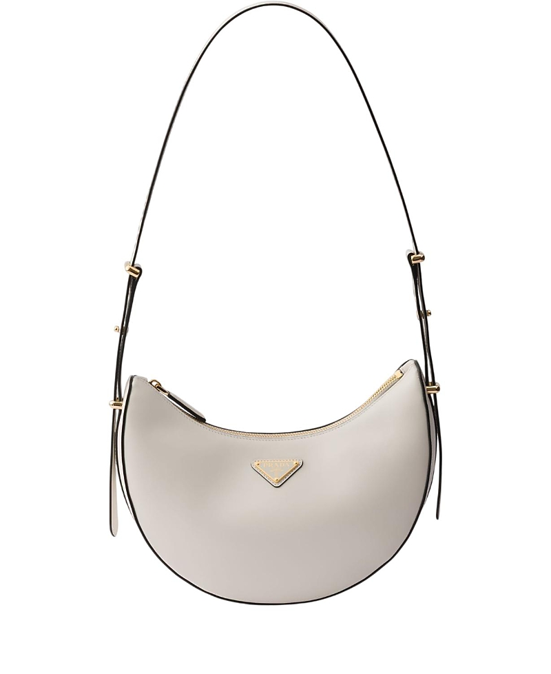 Prada Arque Small Leather Shoulder Bag