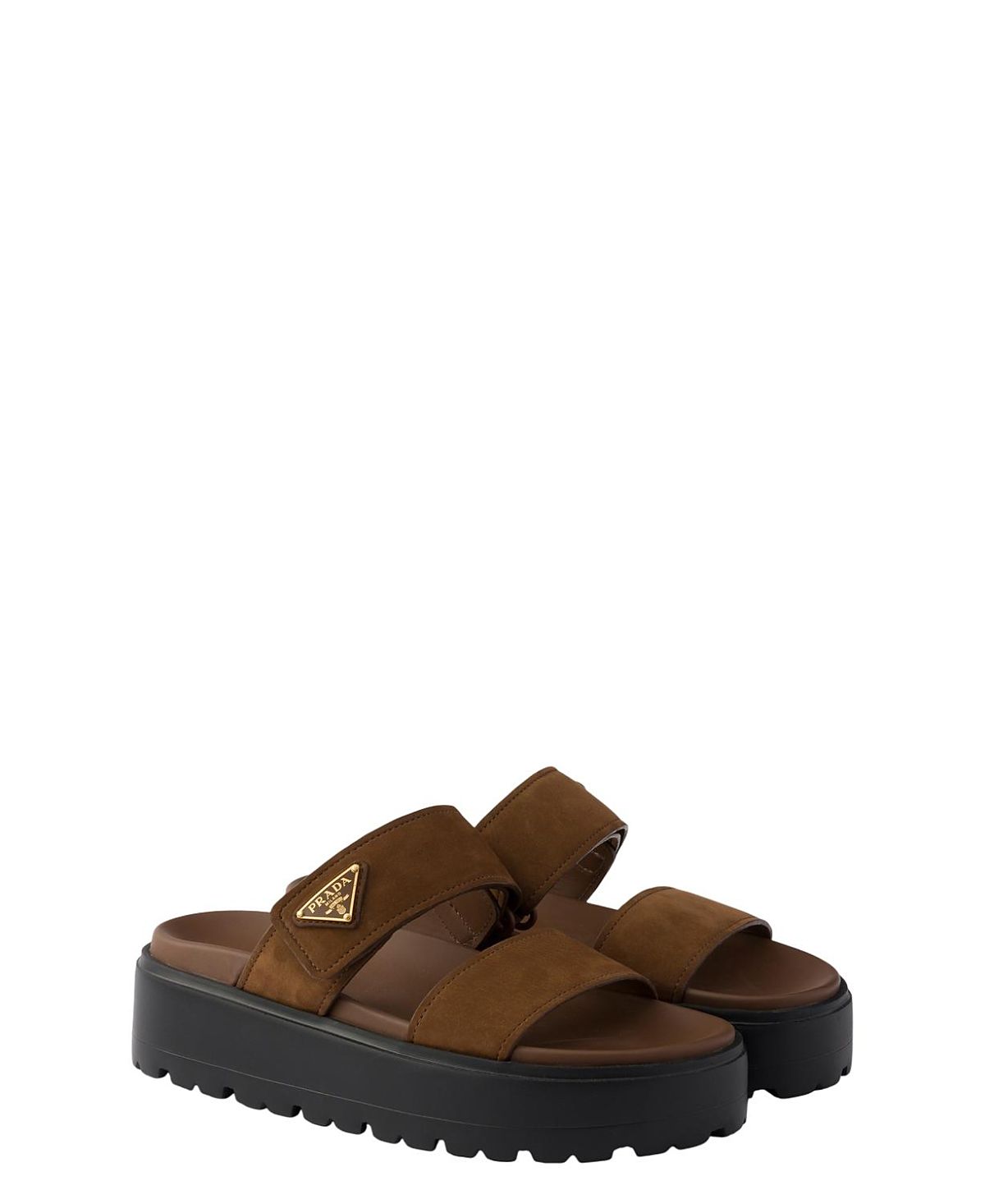 Prada Women's Nubuck Slides