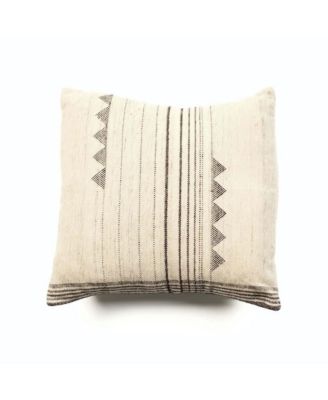 Kora Handloom Artisanal Pillow, 24" x 24"