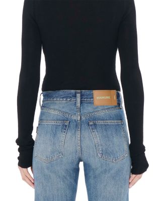 Flora Mid Rise Jeans in Blue Ryder - thumbnail 5