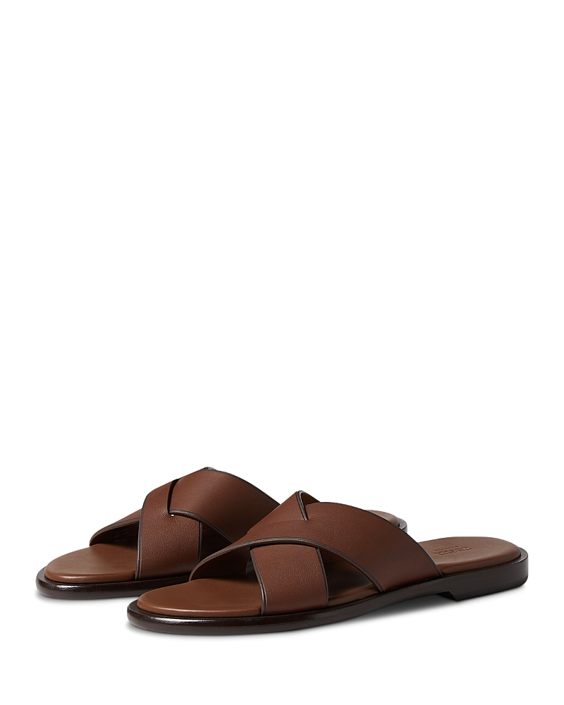 Zegna Leather Sandals