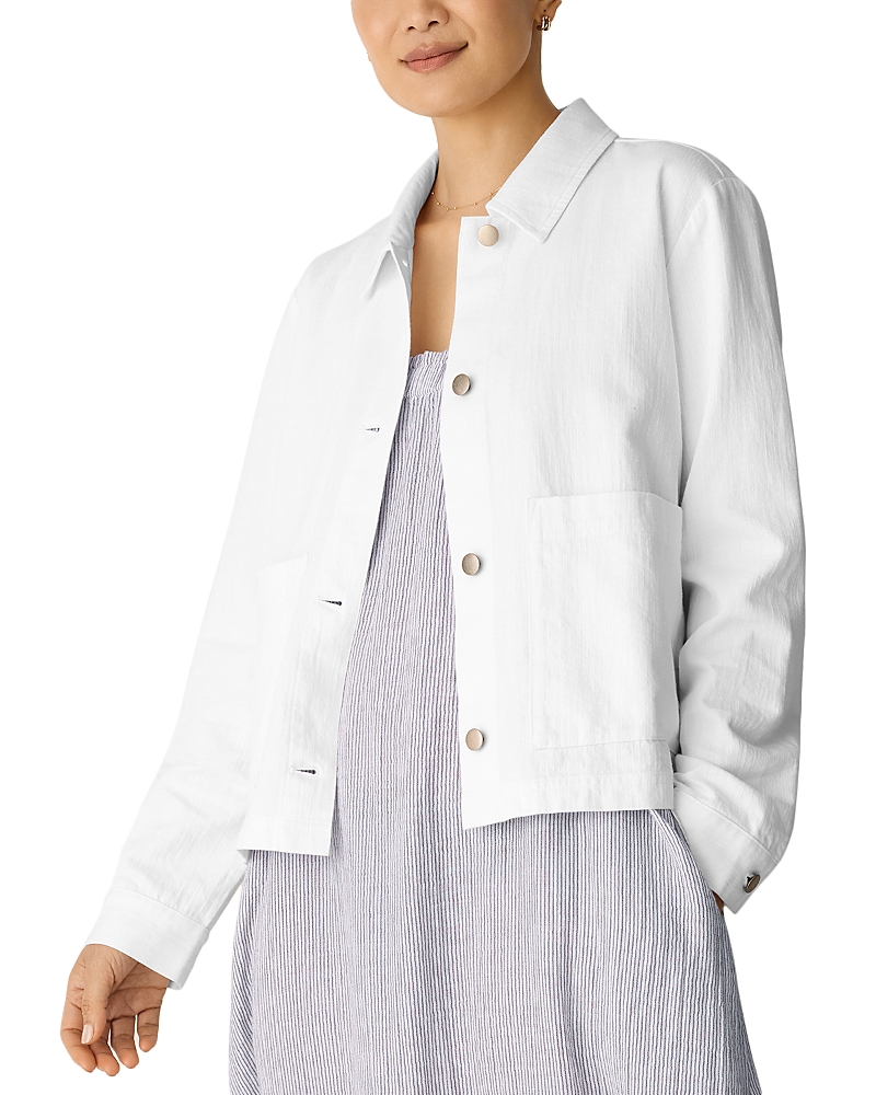 Eileen Fisher Collared Jacket