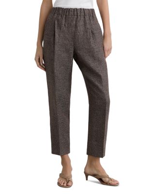 Lourdes Linen Tapered Pants