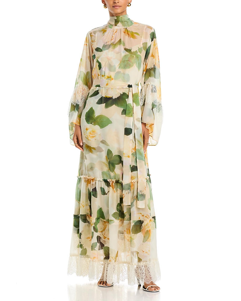 Ungaro Jess Floral Tie Waist Dress