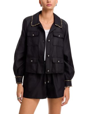 Adami Rhinestone Chain Jacket