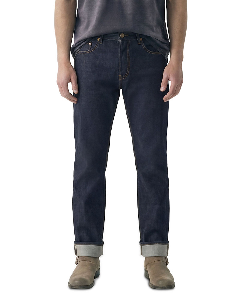 Antik Denim Slim Straight Fit Selvedge Raw 34 Jeans in Indigo