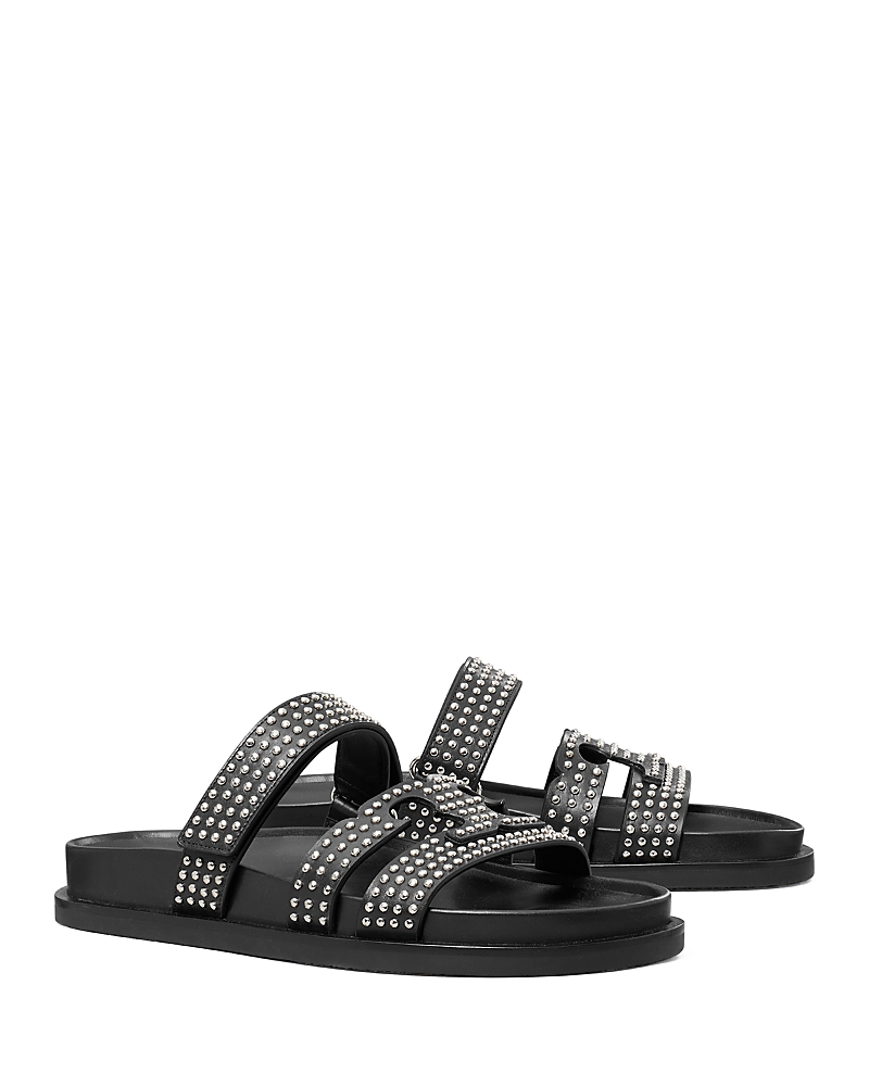 Tory Burch Women's Ines Studded Sport Slide Sandals