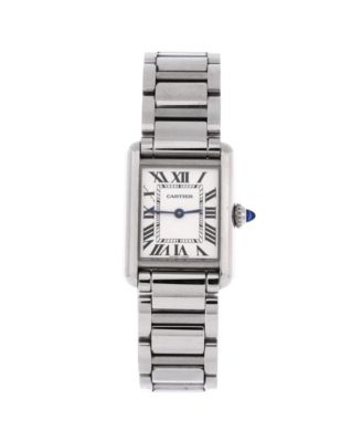  Must de Cartier Tank Quartz Watch in Stainless Steel 22mm